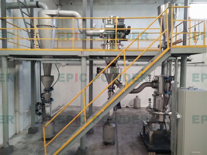 小產(chǎn)量圓盤式氣流粉碎機(jī)