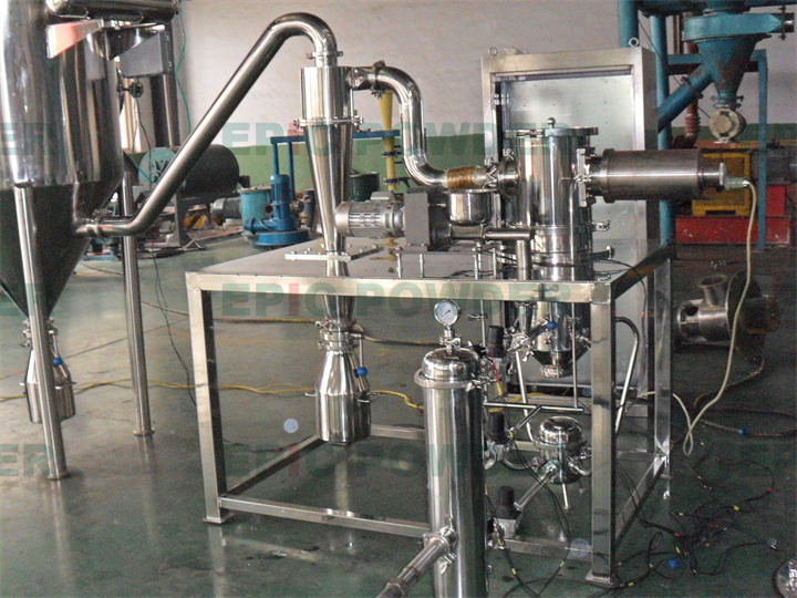 小產(chǎn)量扁平式氣流粉碎機