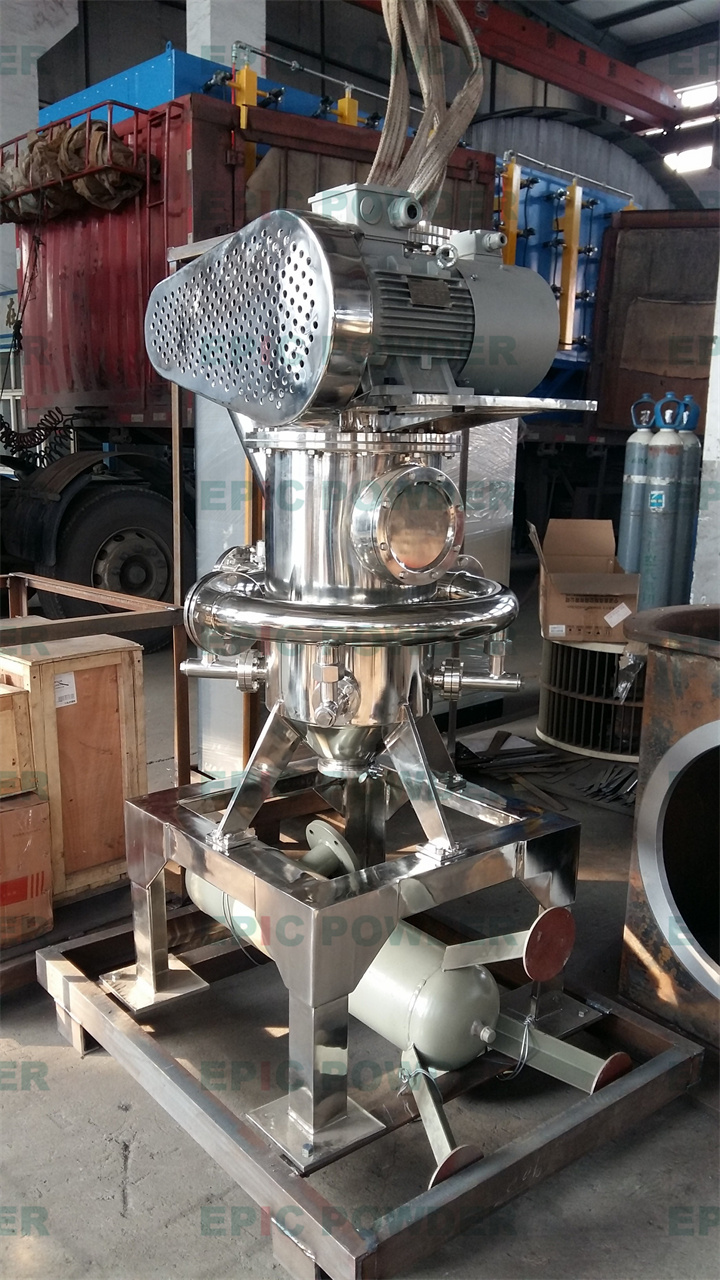 實(shí)驗(yàn)室對(duì)噴式氣流粉碎機(jī)