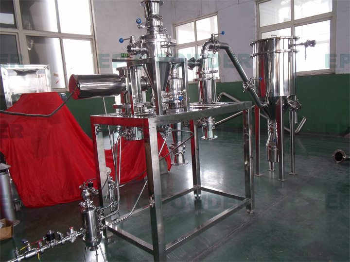 高效對(duì)撞式氣流粉碎機(jī)